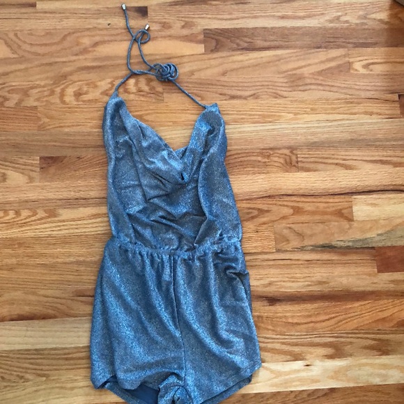 by the way. Other - Halter open back romper. Never worn